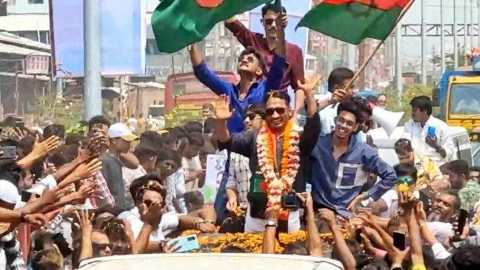 মুক্তি পেলেন নারায়ণগঞ্জের সাবেক ছাত্রদল নেতা জাকির খান