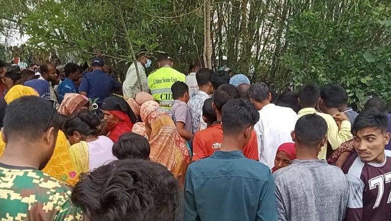 বাঁশ বাগান থেকে নারীর হাত-পা বাঁধা মরদেহ উদ্ধার