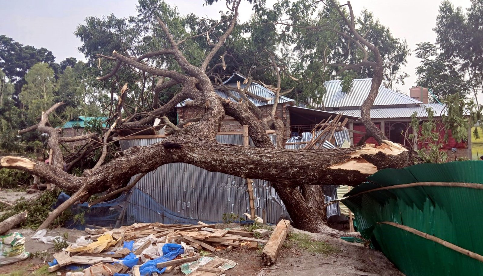 প্রথম কালবৈশাখীতে কুড়িগ্রামে ব্যাপক ক্ষতি