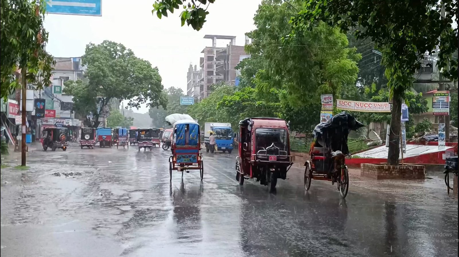 বৃষ্টিপাত কতদিন থাকবে জানাল আবহাওয়া অফিস