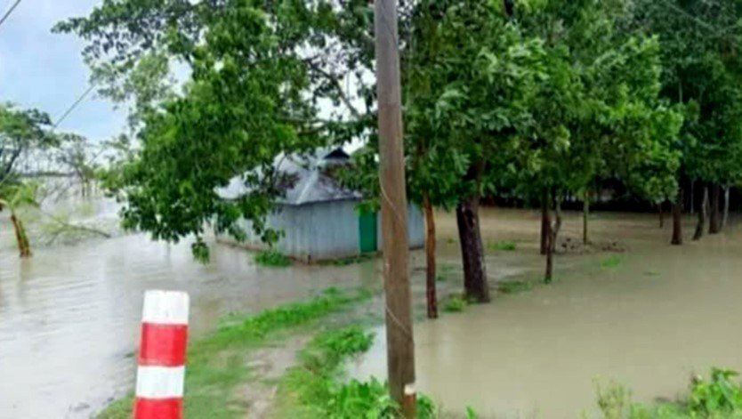 ফেনীতে ২৪ ঘণ্টায় ১৫৯ মিমি বৃষ্টি, শনিবার পর্যন্ত থাকতে পারে বর্ষণ