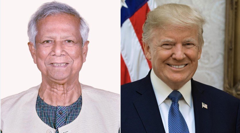 বাংলাদেশ ও ড. ইউনূসকে শুভেচ্ছা ট্রাম্পের, সম্পর্ক জোরদারের বার্তা