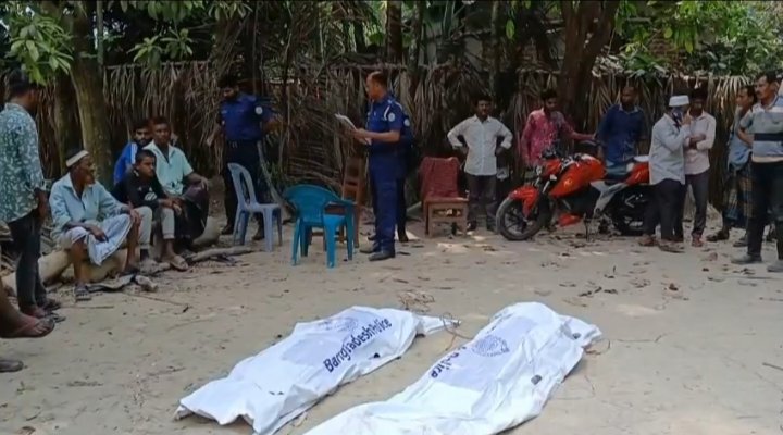 ঝালকাঠিতে এক রশিতে ঝুলছিল মা-ছেলের মরদেহ