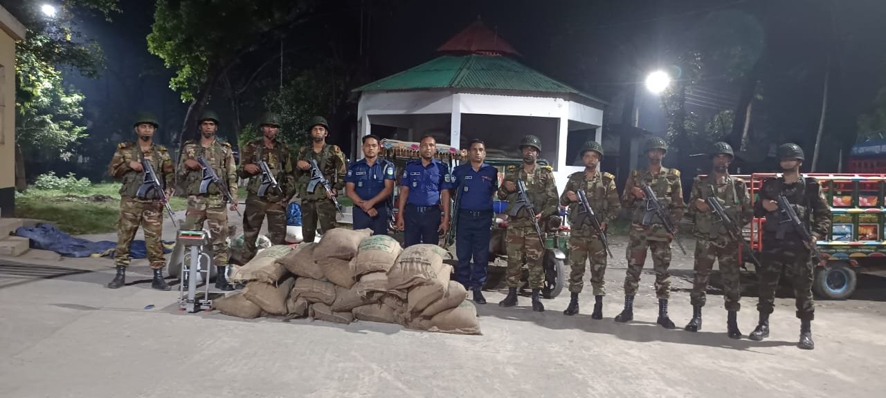 শেরপুরে খাদ্যবান্ধব কর্মসূচীর প্রায় ২৯শ কেজি চাল জব্দ