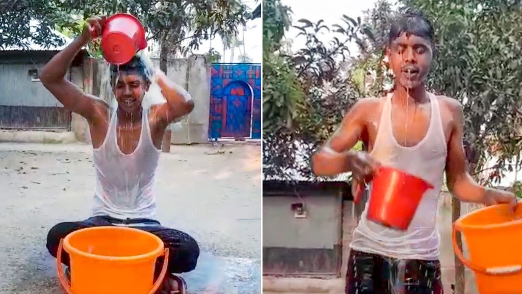 স্ত্রীকে তালাক দিয়ে যুবকের ১০ লিটার দুধ দিয়ে গোসল