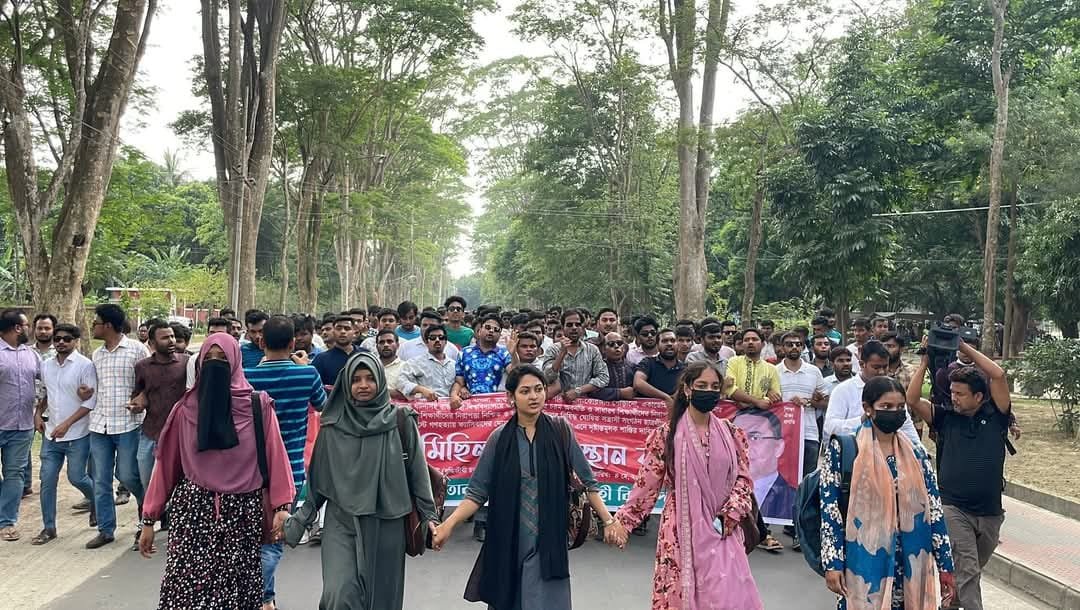 বর্বর রাজনীতি রাবিতে আবার শুরু হয় কিনা, সেই আতঙ্কে আছে শিক্ষার্থীরা: রাবি ছাত্রদল আহ্বায়ক