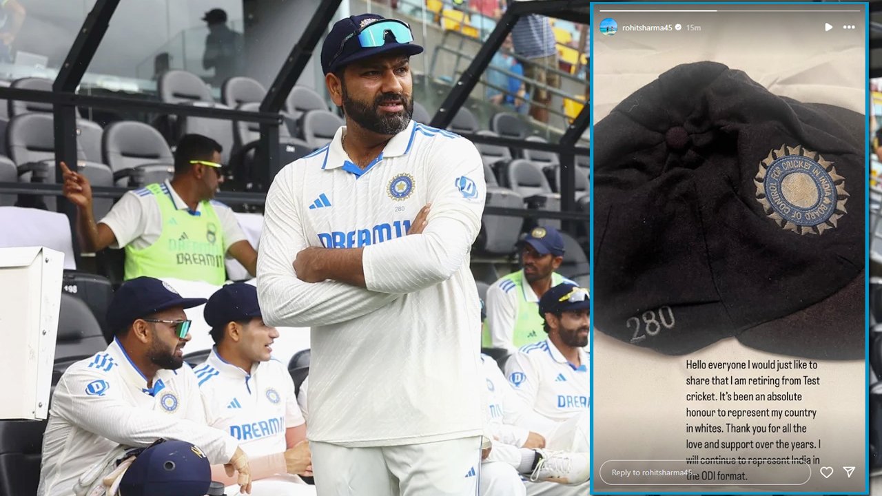 টেস্ট ক্রিকেটকে বিদায় বললেন রোহিত শর্মা, শেষ হলো এক যুগের অধ্যায়