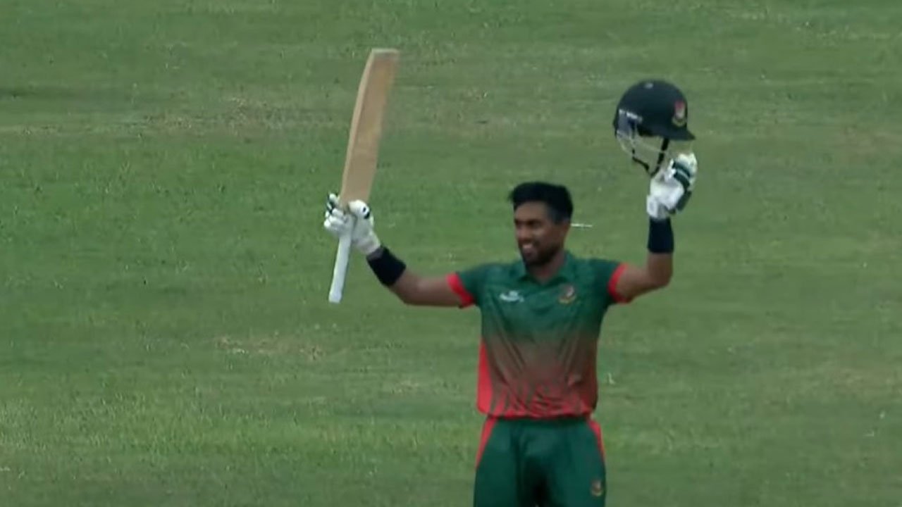 আকবরের সেঞ্চুরির পরও হারল বাংলাদেশ