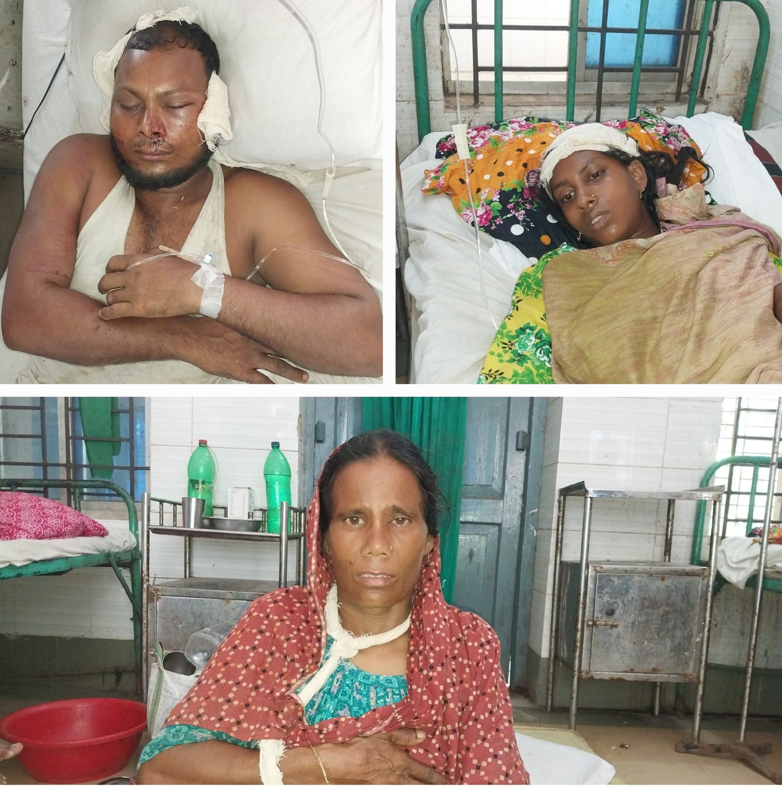ফুলবাড়ীতে জমি দখল করতে গিয়ে অবরুদ্ধ, ৪ পুলিশ সদস্য ক্লোজড