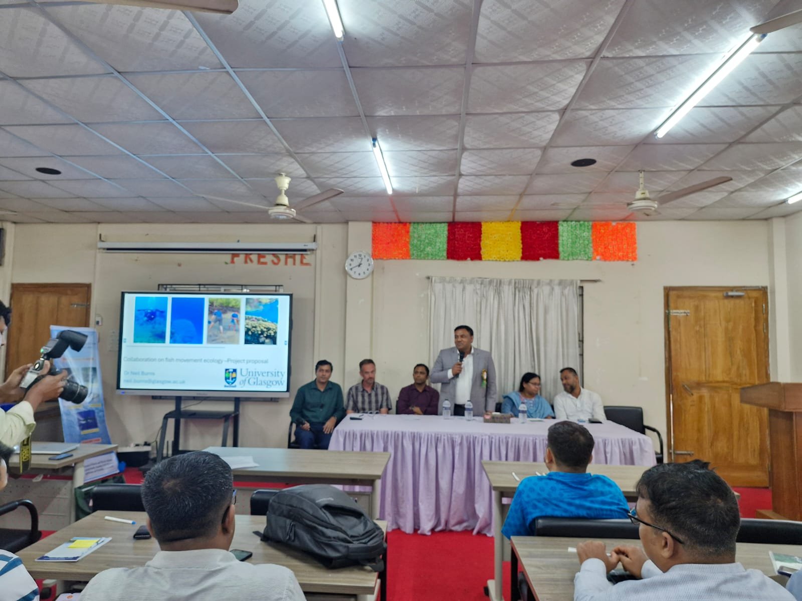 উপকূলীয় বাস্তুতন্ত্রে মাছের পরিব্রজন নিয়ে নোবিপ্রবিতে আন্তর্জাতিক সেমিনার