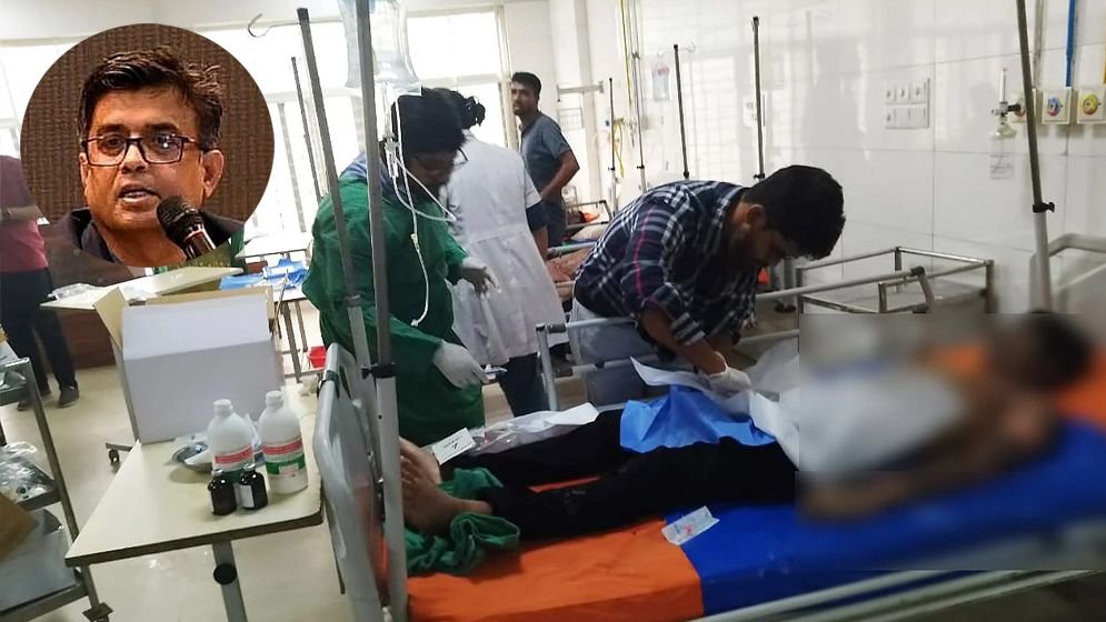 উত্তরায় বিমান দুর্ঘটনায় দগ্ধদের খোঁজ নিতে বার্ন ইউনিটে প্রধান উপদেষ্টার প্রেস সচিব
