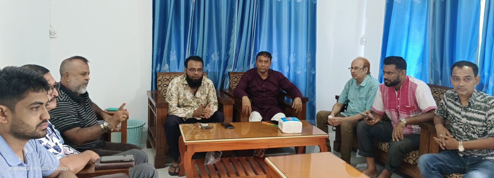 সাংবাদিক হত্যার প্রতিবাদে ঝিনাইদহ প্রেসক্লাবের প্রতিবাদ সভা