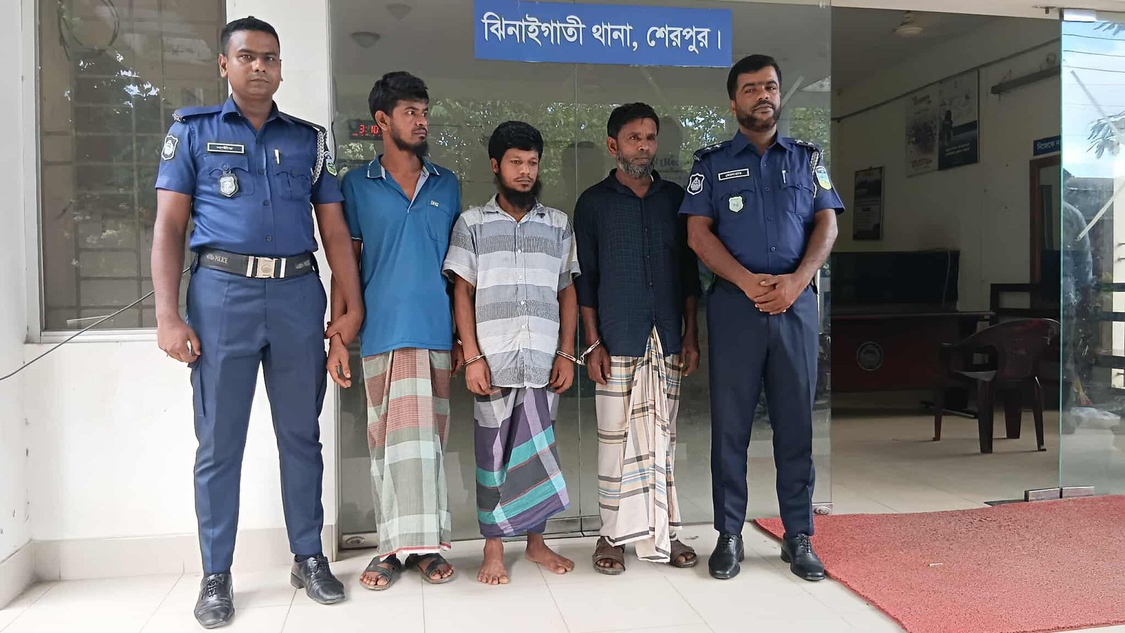 সাংবাদিকের ওপর হামলা মামলায় ঝিনাইগাতীতে ৩ আসামি গ্রেপ্তার