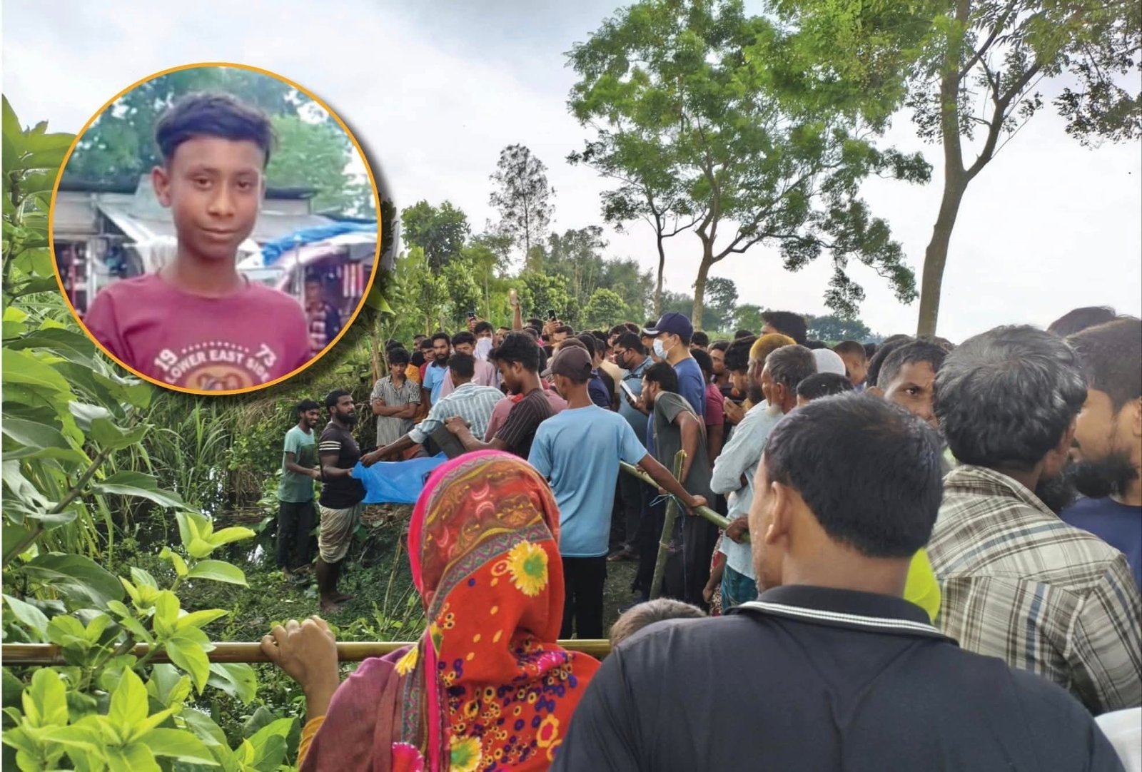 অটোরিকশাসহ নিখোঁজের পাঁচ দিন পর কিশোরের অর্ধগলিত মরদেহ উদ্ধার