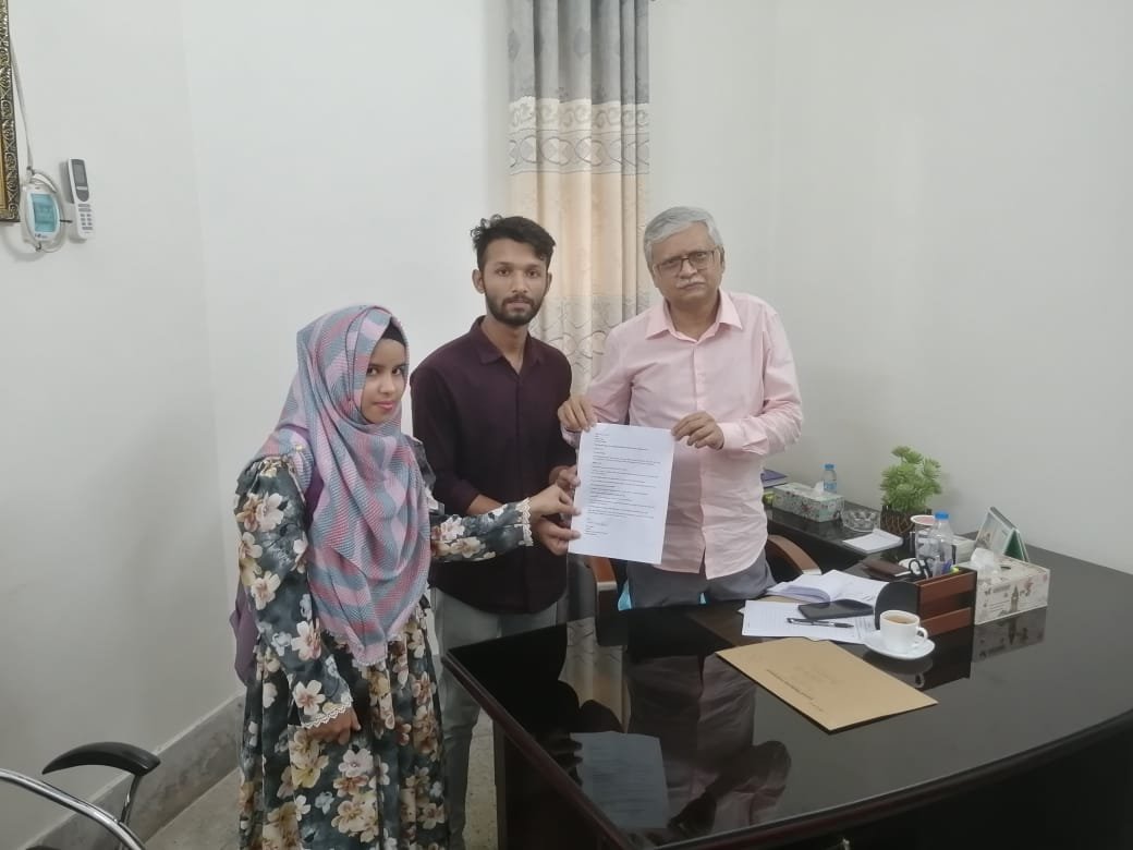 রাবিতে দ্বিতীয়বার মাস্টার্সের সুযোগ পুনরায় চালুর দাবিতে স্মারকলিপি